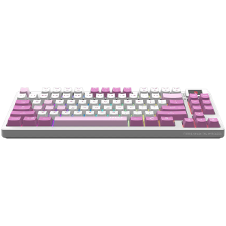 MSI Gaming Keyboard FORGE GK600 TKL WIRELESS VIOLET, Wireless, Mechanical Linear Switch, PBT keycaps, Anti-ghosting