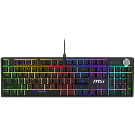 MSI Gaming Keyboard FORGE GK320 RED, USB 2.0, RGB LED, Mechanical Switch, Anti-ghosting