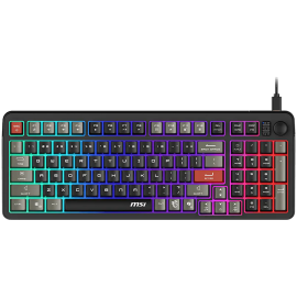 MSI Gaming Keyboard FORGE GK110, USB 2.0, RGB LED, Membrane Switch