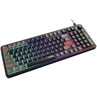 MSI Gaming Keyboard FORGE GK110, USB 2.0, RGB LED, Membrane Switch