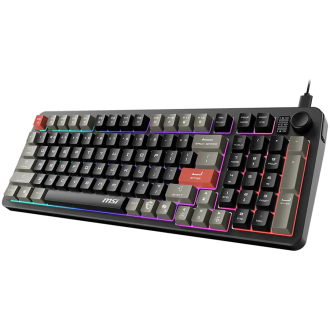 MSI Gaming Keyboard FORGE GK110, USB 2.0, RGB LED, Membrane Switch