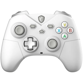 MSI Gaming Controller FORCE GC300 WIRELESS WHITE, Wireless, Bluetooth, 600 mAh Li-Ion Battery, 3.5mm Audio Jack