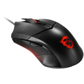 MSI Gaming Mouse Clutch GM08, USB 2.0, PixArt PAW-3519 Optical Sensor, 4200dpi, Adjustable Weight System