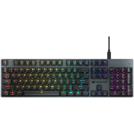 COUGAR Luxlim Gaming Keyboard, RGB, Black