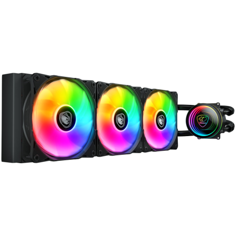 COUGAR Poseidon Elite ARGB 360 AiO Liquid Cooler, Black