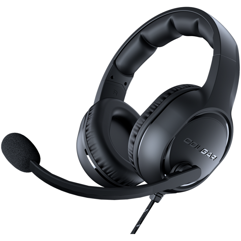 COUGAR HX330 Gaming Headset, Black