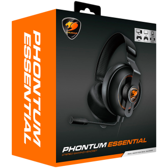 COUGAR Phontum Essential Gaming Headset, Black