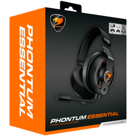 COUGAR Phontum Essential Gaming Headset, Black
