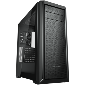 COUGAR MX330-G Pro PC Case, Mid Tower, Black