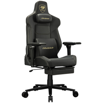 COUGAR Armor Evo M Gaming Chair, Black/Gold
