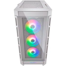 COUGAR DUOFACE PRO RGB PC Case, Mid Tower, White