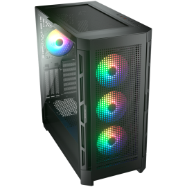 COUGAR DUOFACE PRO RGB PC Case, Mid Tower, Black