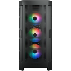 COUGAR DUOFACE PRO RGB PC Case, Mid Tower, Black