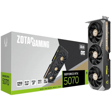 Grafička ZOTAC GeForce® RTX 5070 12GB Solid OC