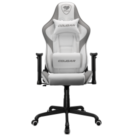 COUGAR Armor Elite Gaming Chair, White/Gray