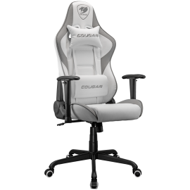 COUGAR Armor Elite Gaming Chair, White/Gray