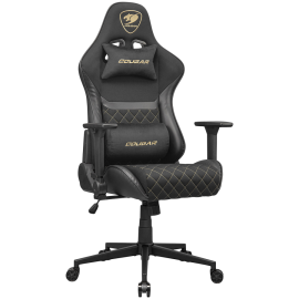 COUGAR Armor One V2 Gold F Gaming Chair, Black