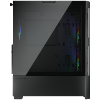 COUGAR AIRFACE RGB PC Case, Mid Tower, Black