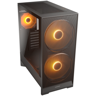 COUGAR AIRFACE 180 PC Case, Mid Tower, Black