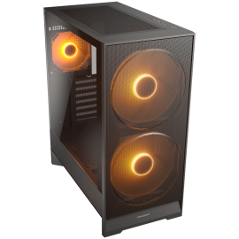 COUGAR AIRFACE 180 PC Case, Mid Tower, Black