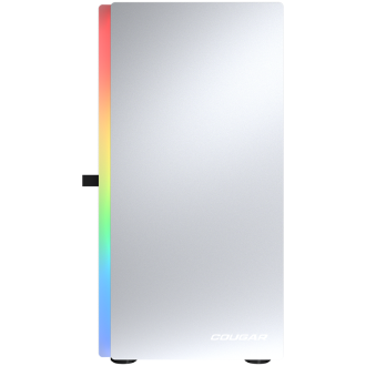 COUGAR Purity RGB PC Case, Mini Tower, White
