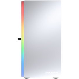 COUGAR Purity RGB PC Case, Mini Tower, White