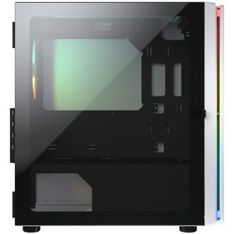 COUGAR Purity RGB PC Case, Mini Tower, White