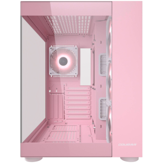 COUGAR FV150 RGB PC Case, Mid Tower, Pink