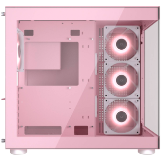 COUGAR FV150 RGB PC Case, Mid Tower, Pink