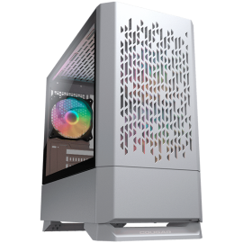 COUGAR MG140 Air RGB PC Case, Mini Tower, White