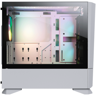 COUGAR MG140 Air RGB PC Case, Mini Tower, White