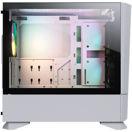 COUGAR MG140 Air RGB PC Case, Mini Tower, White