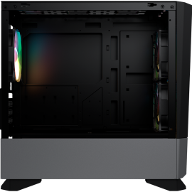 COUGAR MG140 Air RGB PC Case, Mini Tower, Black
