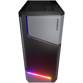 COUGAR MX360 RGB PC Case, Mid Tower, Black