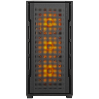 COUGAR UNIFACE RGB PC Case, Mid Tower, Black