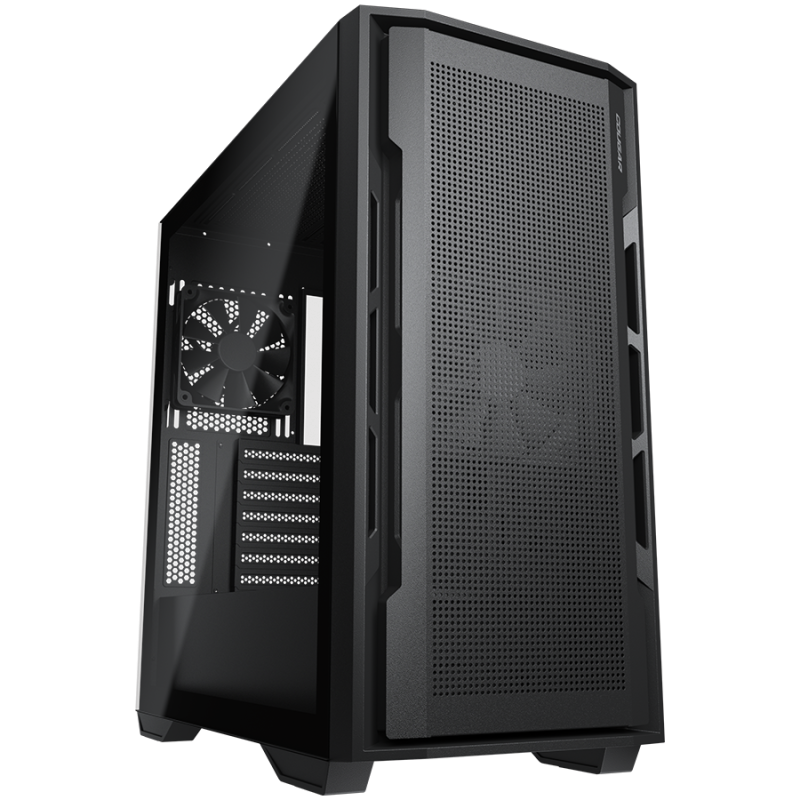 COUGAR Uniface PC Case, Mid Tower, Black