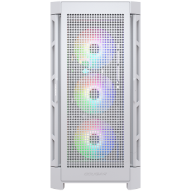 COUGAR AIRFACE PRO RGB PC Case, Mid Tower, White