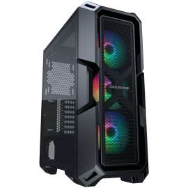COUGAR | MX440 Mesh RGB | PC Case | Mid Tower / Mesh Front Panel / 3 x ARGB Fans / 4mm TG Left Panel