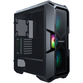 COUGAR | MX440 Mesh RGB | PC Case | Mid Tower / Mesh Front Panel / 3 x ARGB Fans / 4mm TG Left Panel