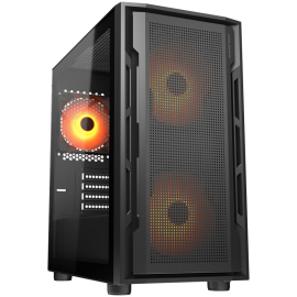 COUGAR UNIFACE MINI RGB, PC Case, Mini Tower, Black