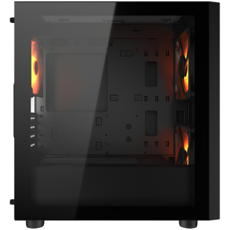 COUGAR UNIFACE MINI RGB, PC Case, Mini Tower, Black