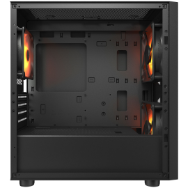 COUGAR UNIFACE MINI RGB, PC Case, Mini Tower, Black