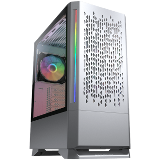 COUGAR MX430 Air RGB PC Case, Mid Tower, White