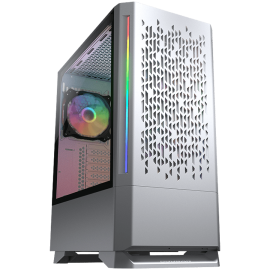 COUGAR MX430 Air RGB PC Case, Mid Tower, White