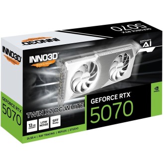 Inno3D GeForce® RTX 5070 12GB Twin X2 OC White