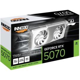 Inno3D GeForce® RTX 5070 12GB Twin X2 OC White