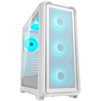 COUGAR MX600 Air Pro PC Case, Mid Tower, White