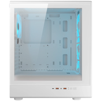 COUGAR AIRFACE PURE PRO PC Case, Mid Tower, White