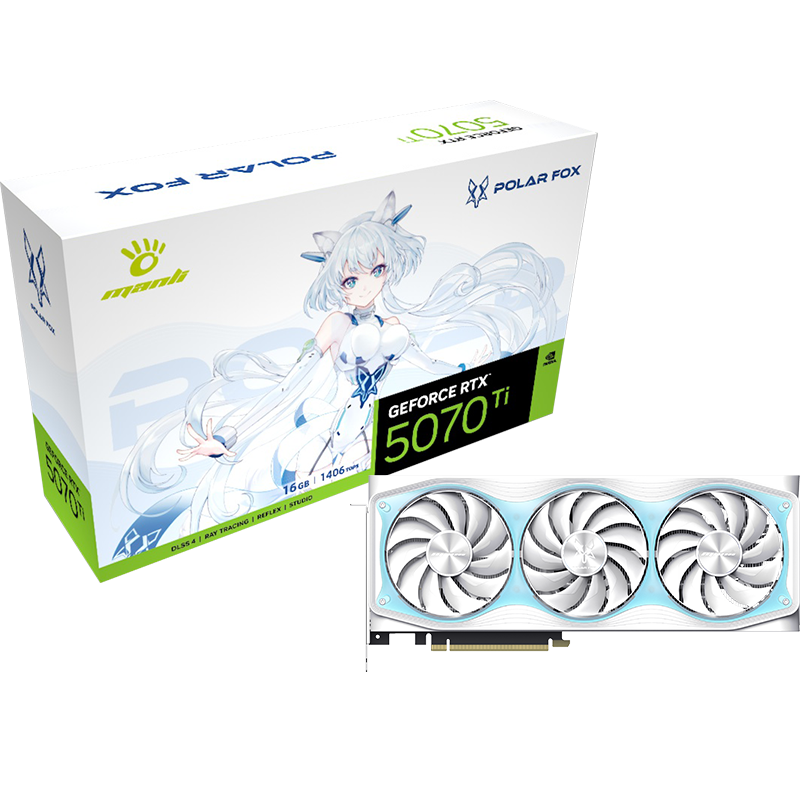 Man GeForce® RTX 5070 TI 16GB Polar Fox OC