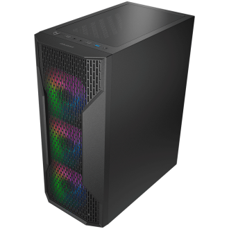 COUGAR MX110 RGB PC Case, Mid tower, Black